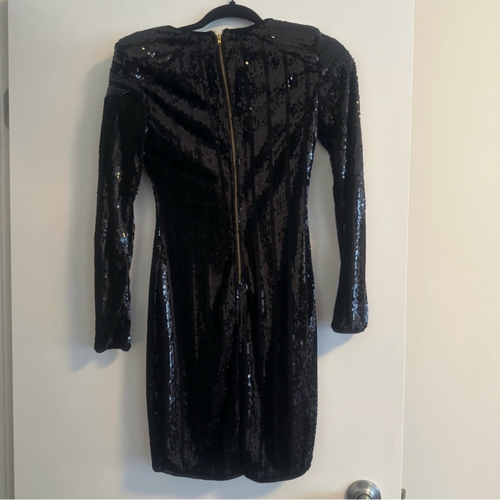 Long sleeve sequin dress - Picture 2 of 2
